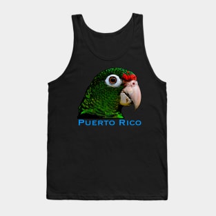 Puerto Rican Parrot Tank Top